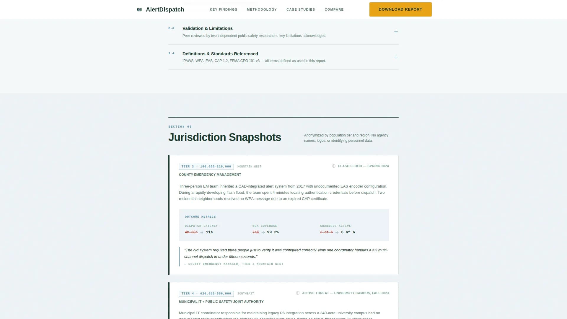 Alert — Proactive Notification System Landing Page Template