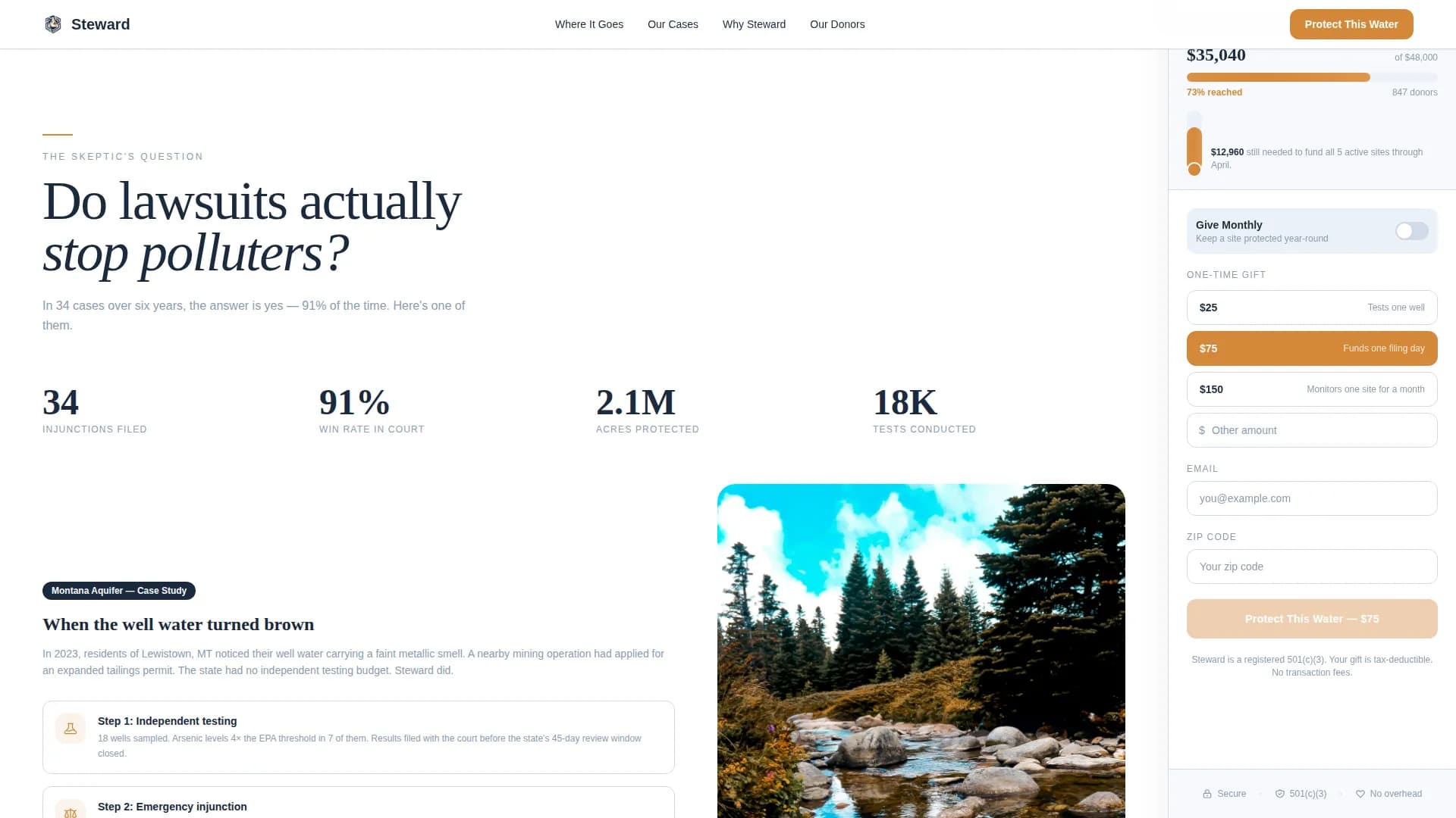 Land & Environmental Agency FAQ Website Template
