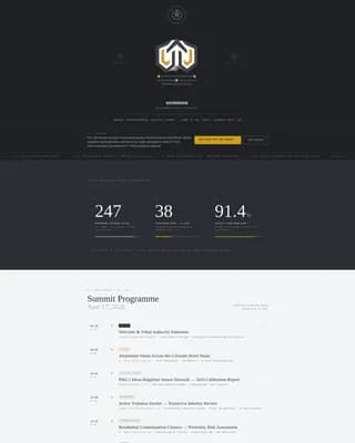 Sovereign — Indigenous Compliance Leadership Landing Page Template
