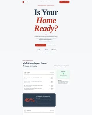 Vitality — Diagnostic Employee Wellness Landing Page Template