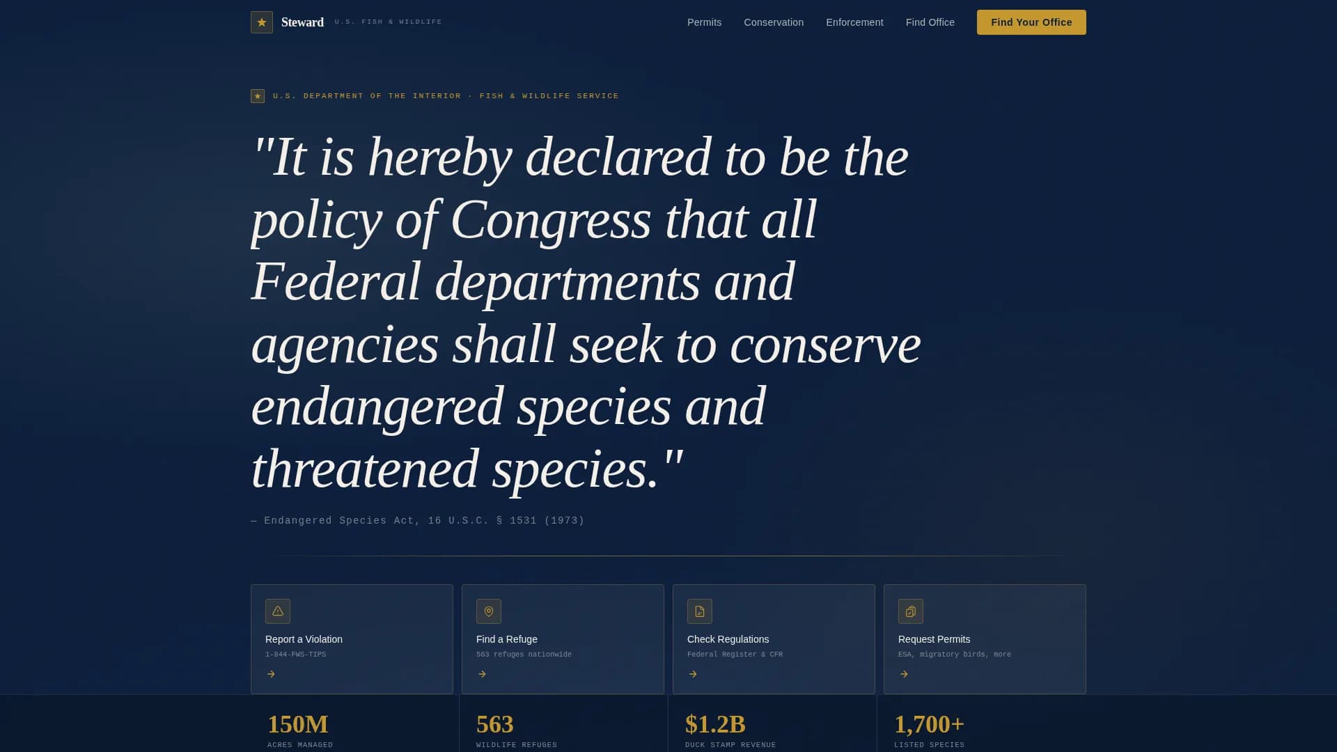 Land & Environmental Agency Specialist FAQ Website Template