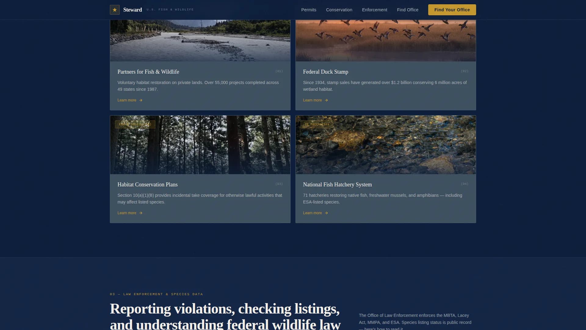 Land & Environmental Agency Specialist FAQ Website Template