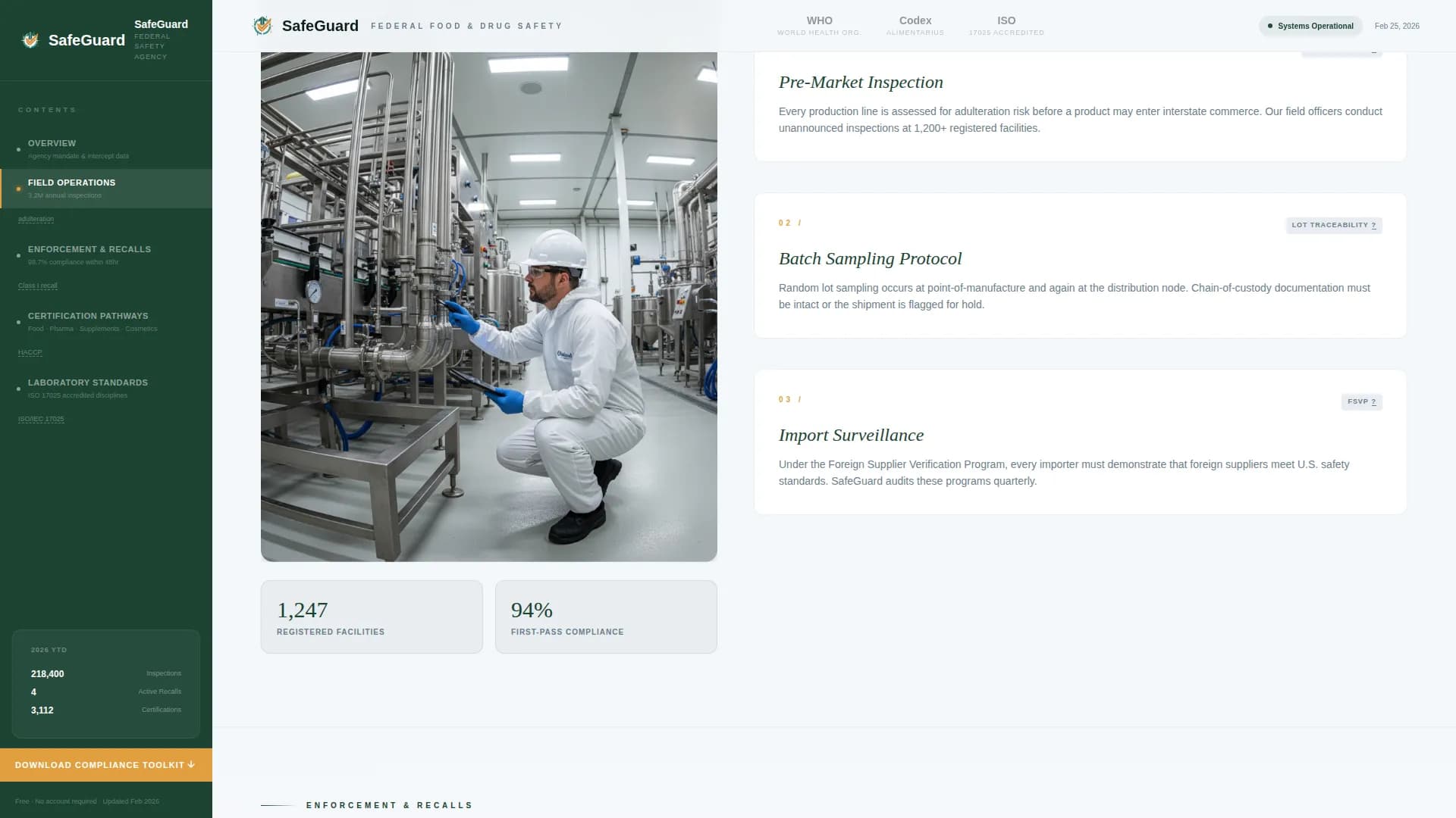 Public Health Department Professional Website Template