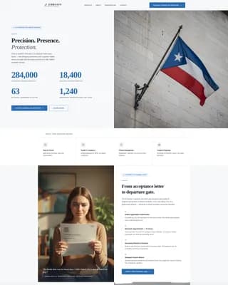 Government Agency & Department Professional Website Template