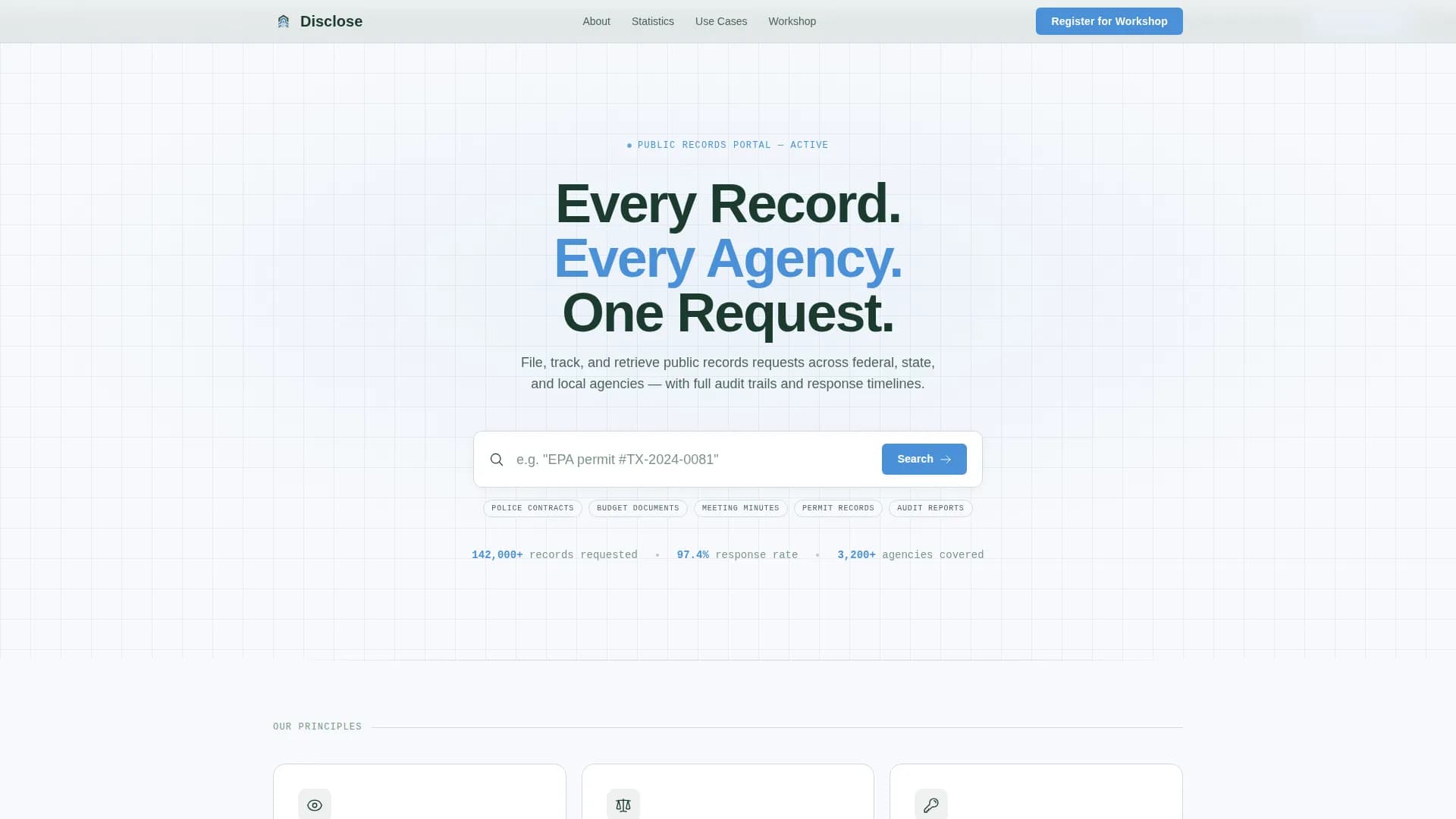 Digital Government Professional Website Template