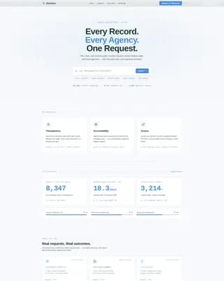 Digital Government Professional Website Template
