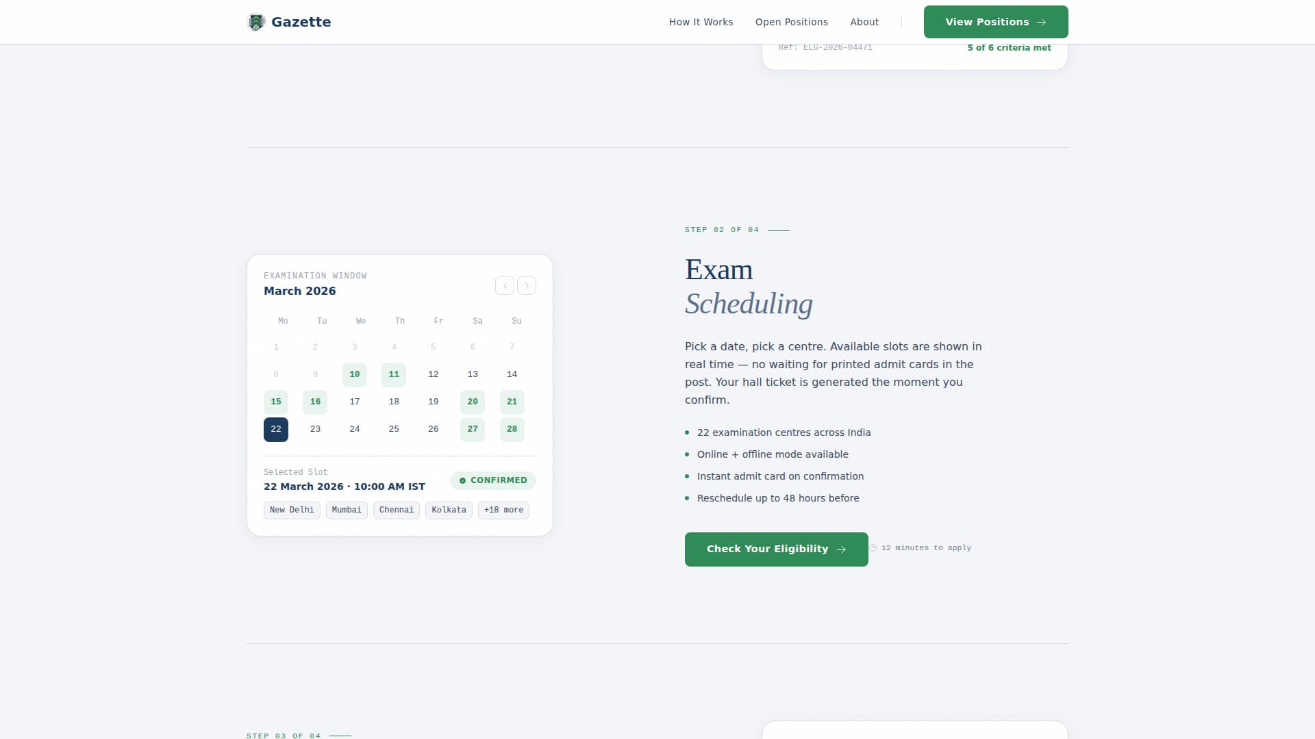 Digital Government Booking Website Template
