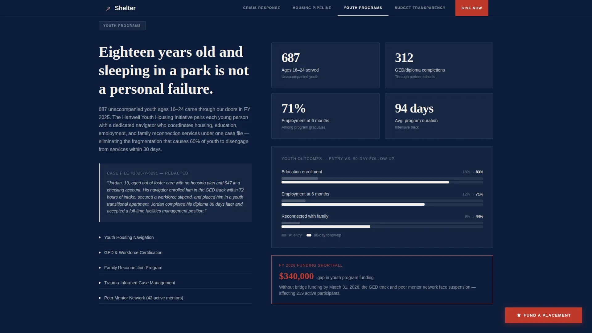 Social Services & Welfare Professional Website Template
