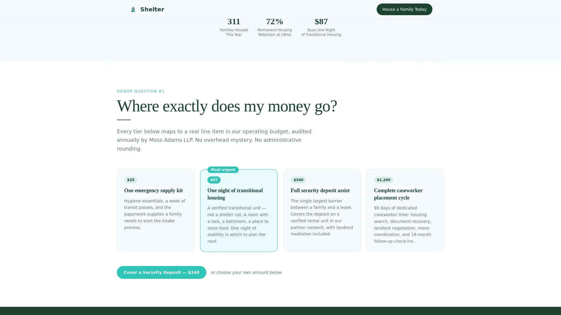 Social Services & Welfare FAQ Website Template