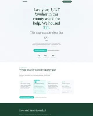 Social Services & Welfare FAQ Website Template
