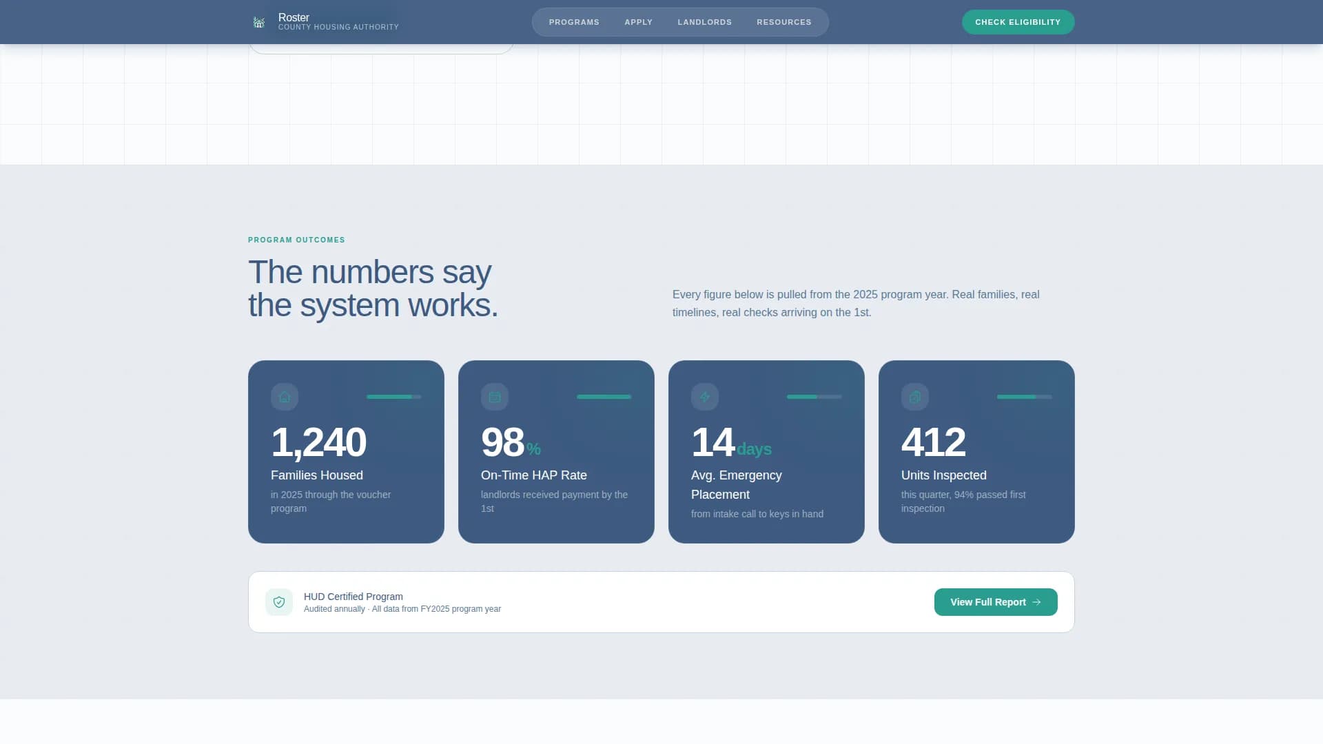 Housing Government Professional Website Template