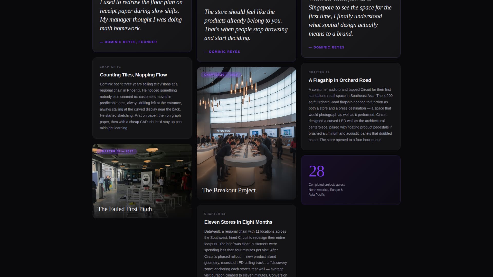 Circuit - Editorial Electronics Landing Page Template