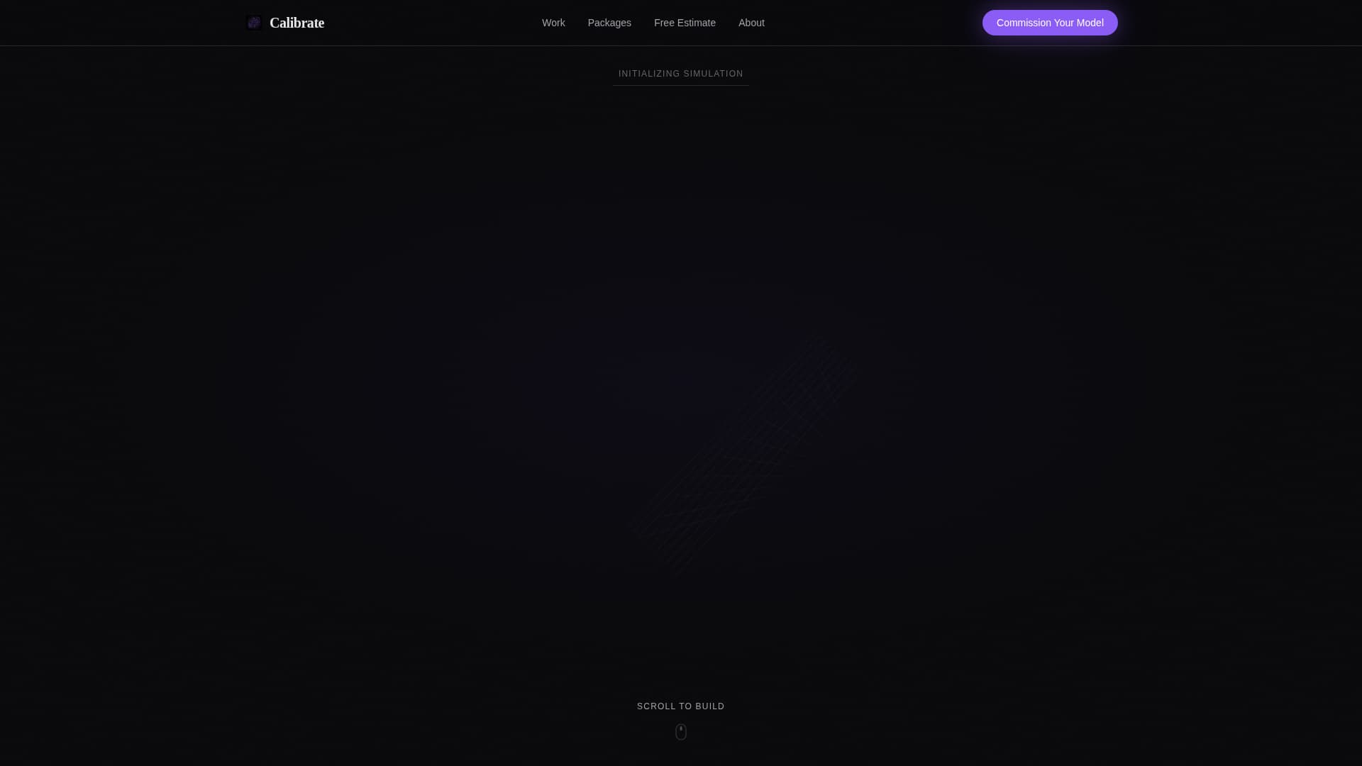 Architectural Technology Pricing Website Template