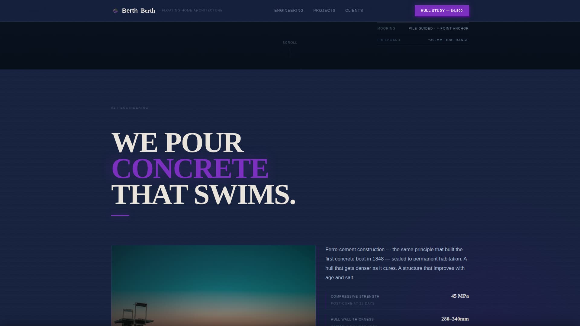 Tiny & Alternative Architecture Professional Website Template