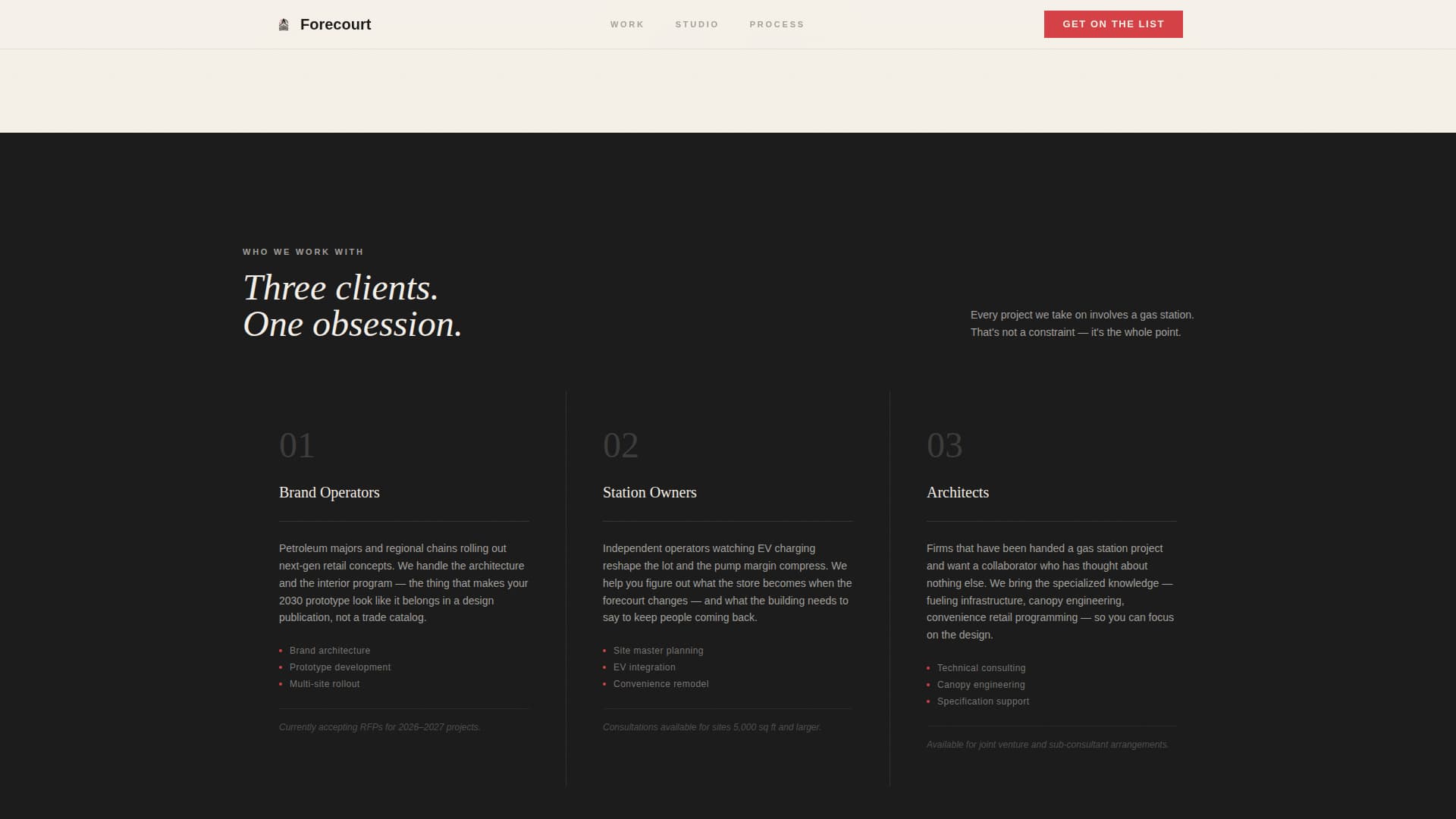 Retail & Commercial Space Design Pre-Launch Website Template