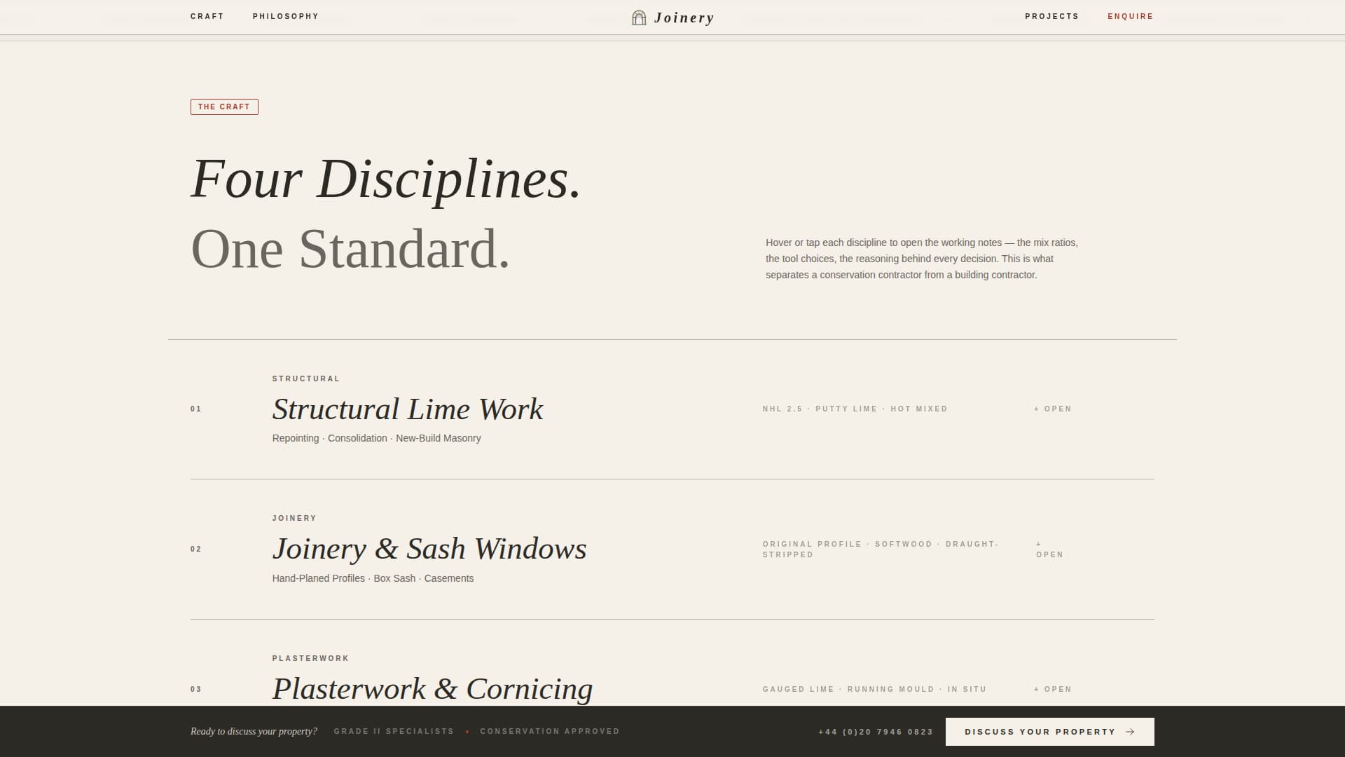 Georgian Architecture Blog Website Template