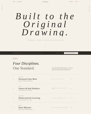 Georgian Architecture Blog Website Template