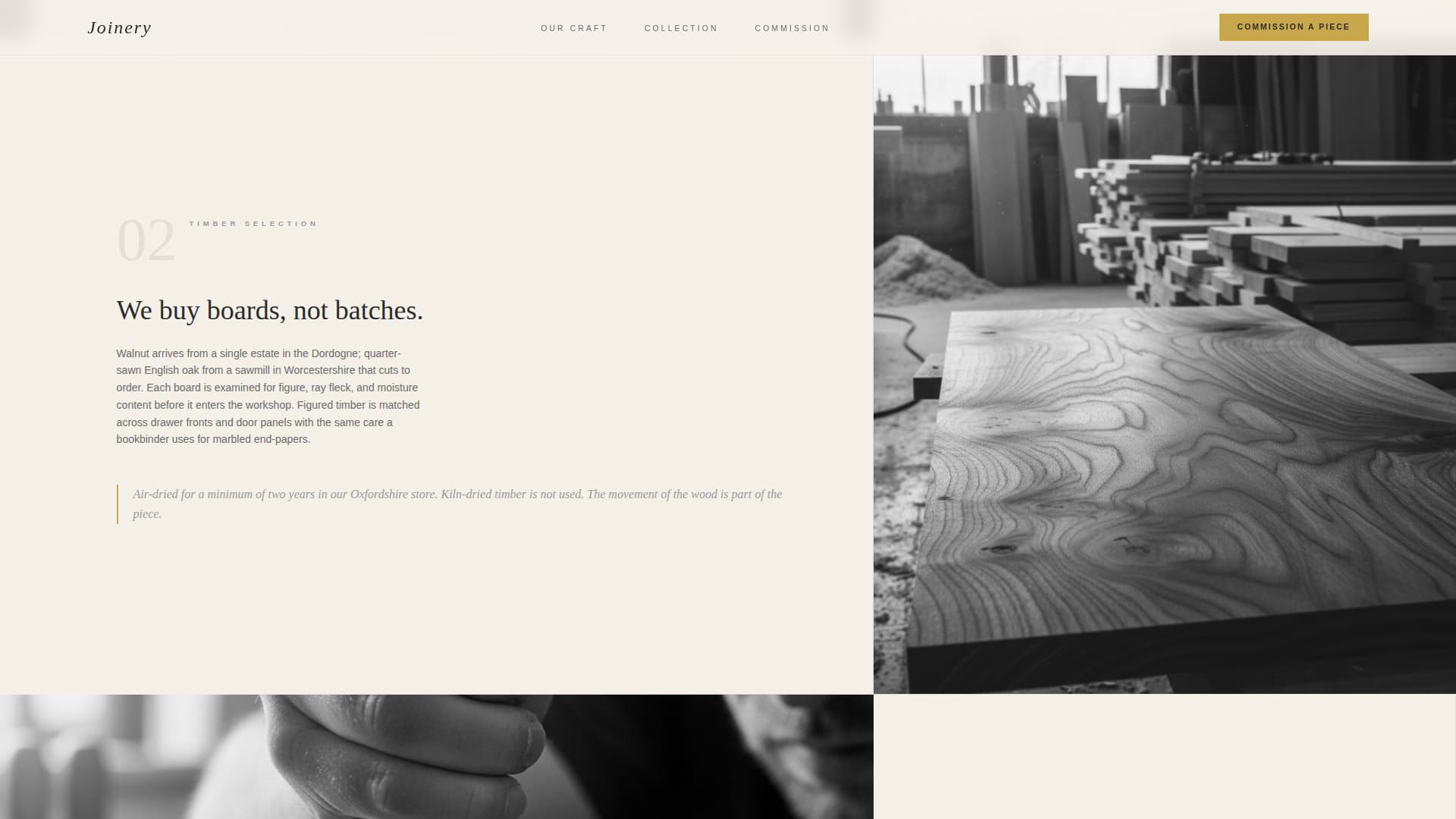 Georgian Architecture Pricing Website Template
