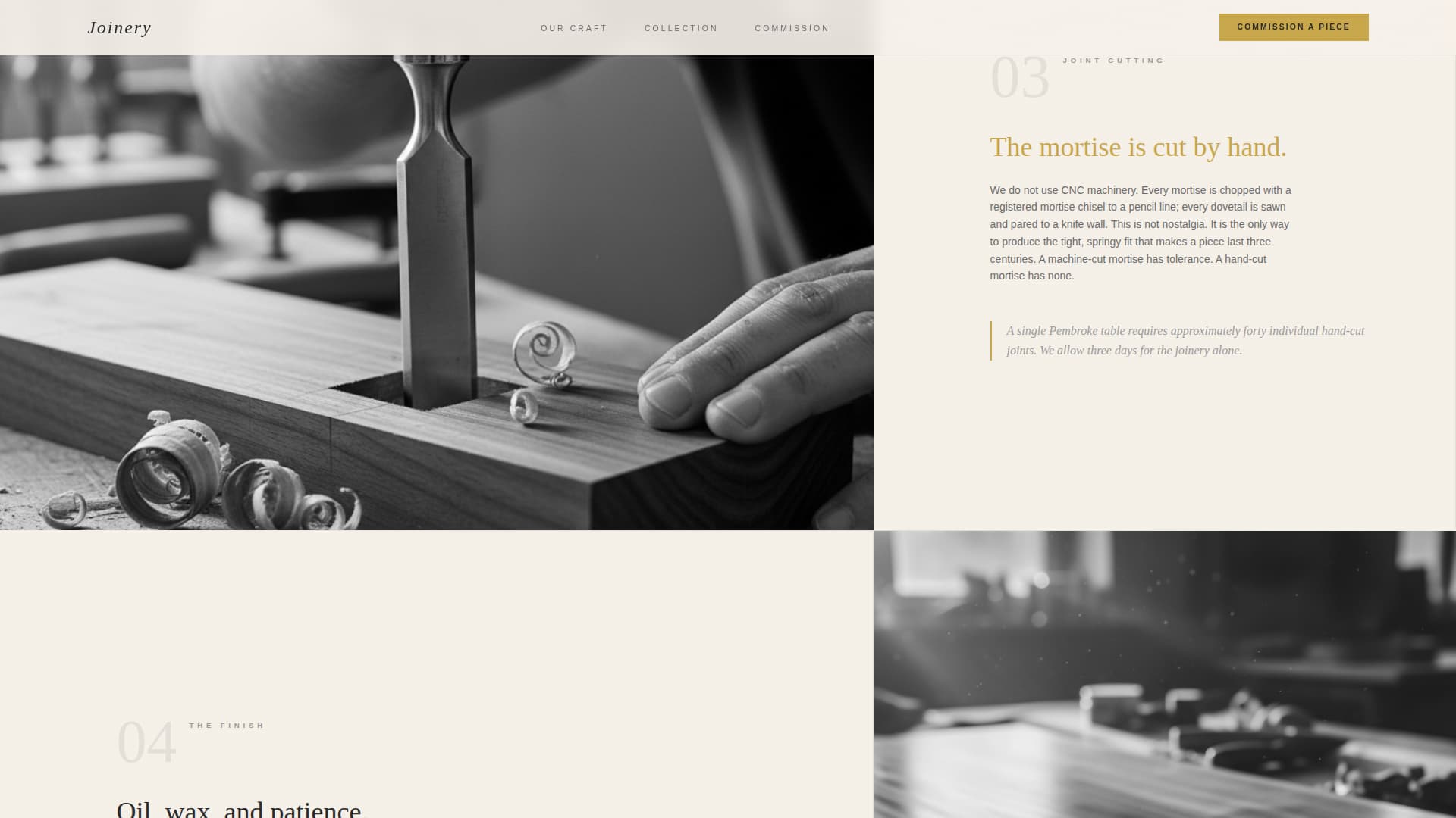 Georgian Architecture Pricing Website Template