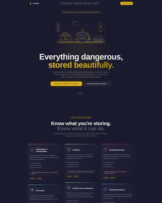 Industrial & Warehouse Design Directory Website Template
