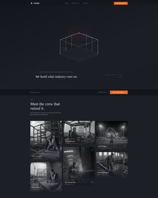 Industrial Architecture Specialist Professional Website Template