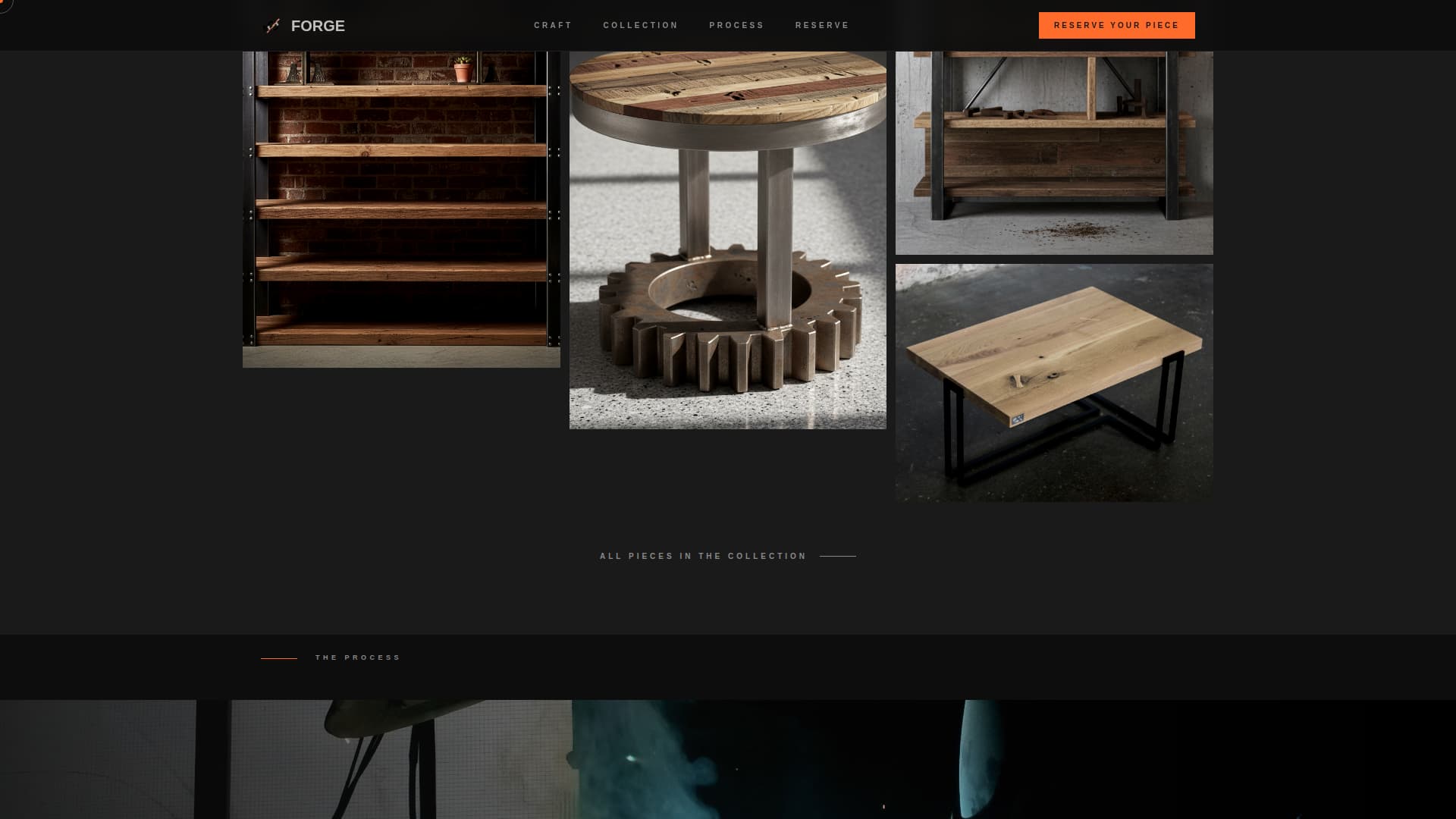 Industrial Architecture Pre-Launch Website Template
