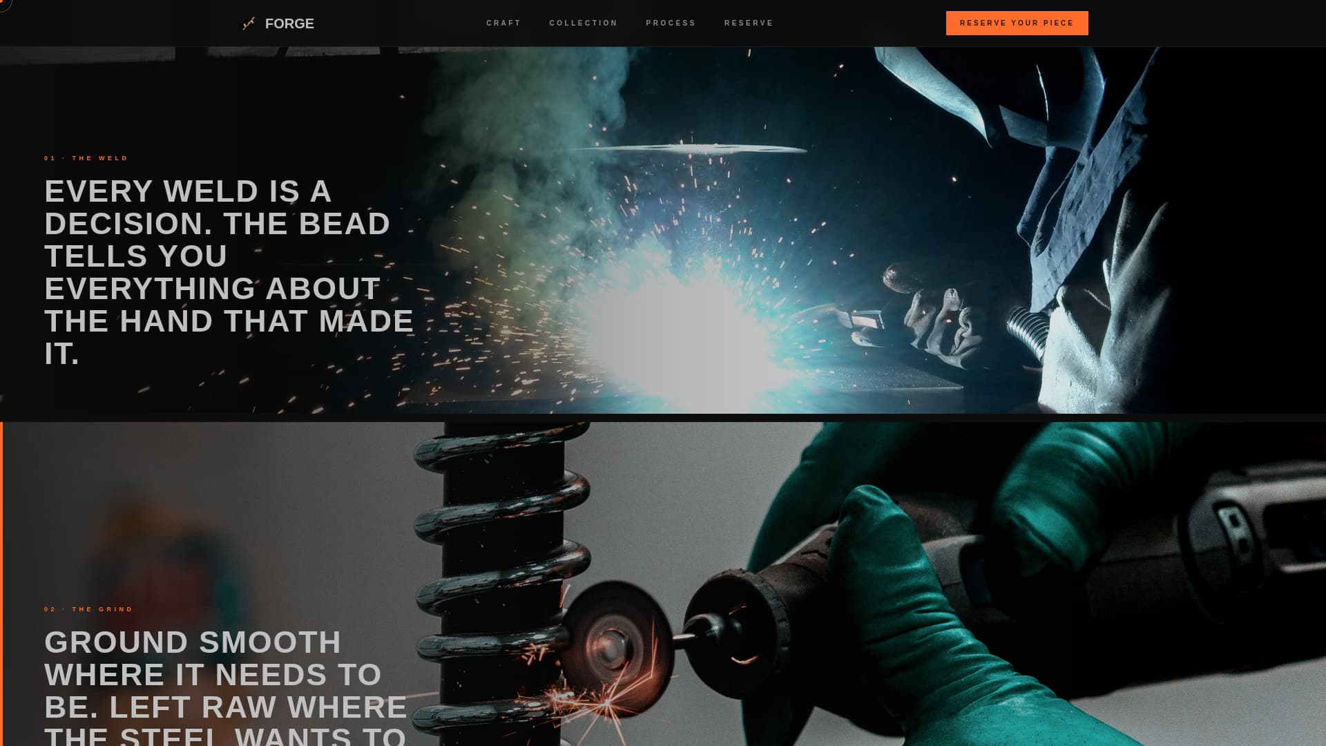 Industrial Architecture Pre-Launch Website Template