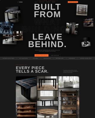 Industrial Architecture Pre-Launch Website Template