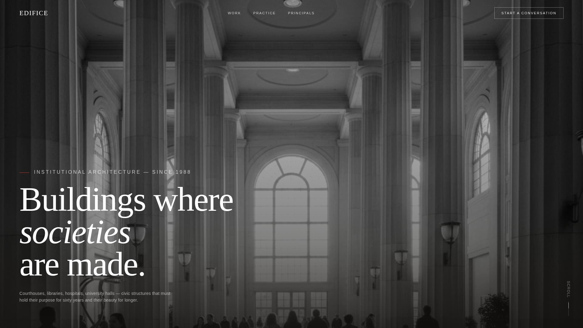 Architecture Firm Professional Website Template