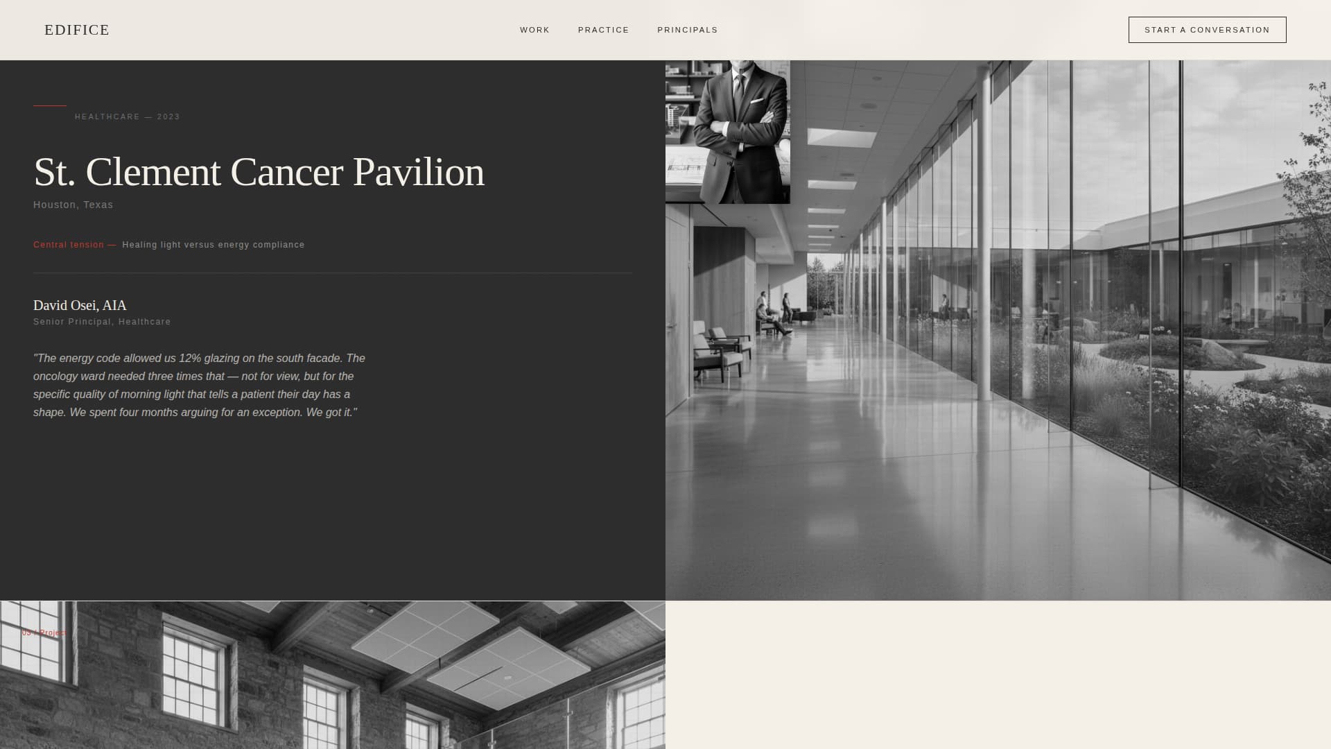 Architecture Firm Professional Website Template