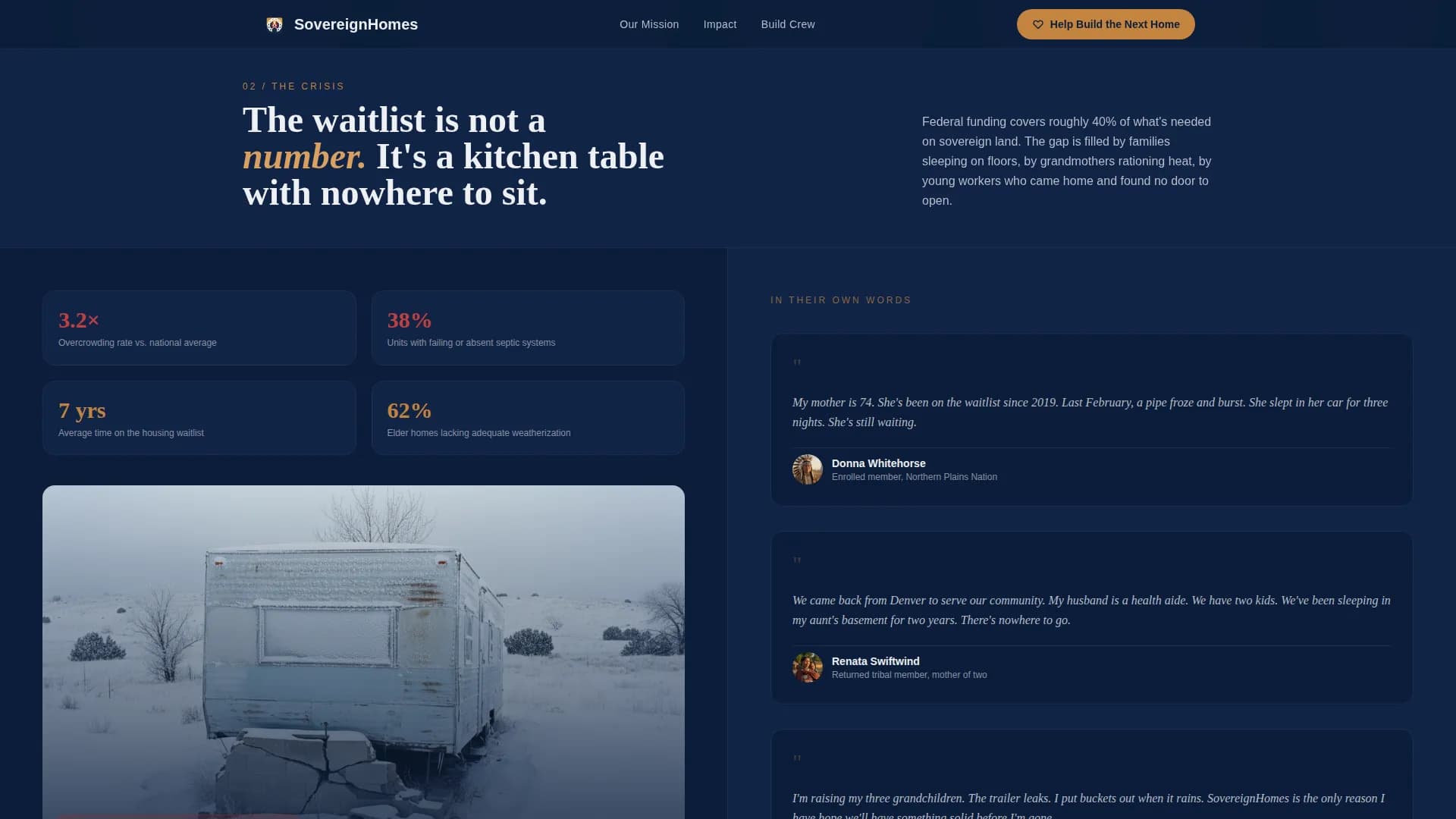 Housing Government Specialist Professional Website Template