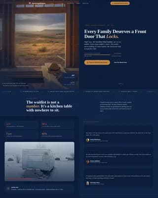 Housing Government Specialist Professional Website Template