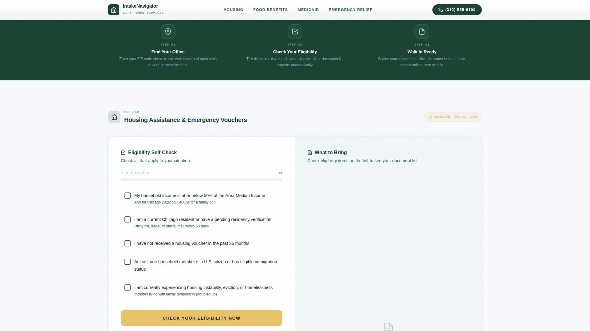 Human Services Government Professional Website Template