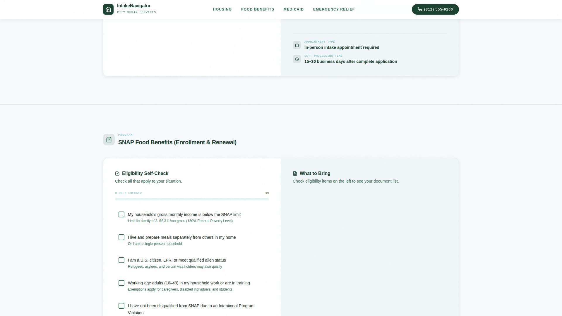 Human Services Government Professional Website Template