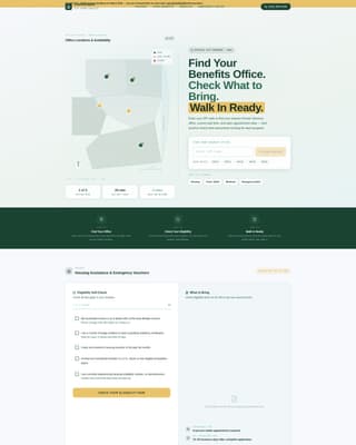 Human Services Government Professional Website Template