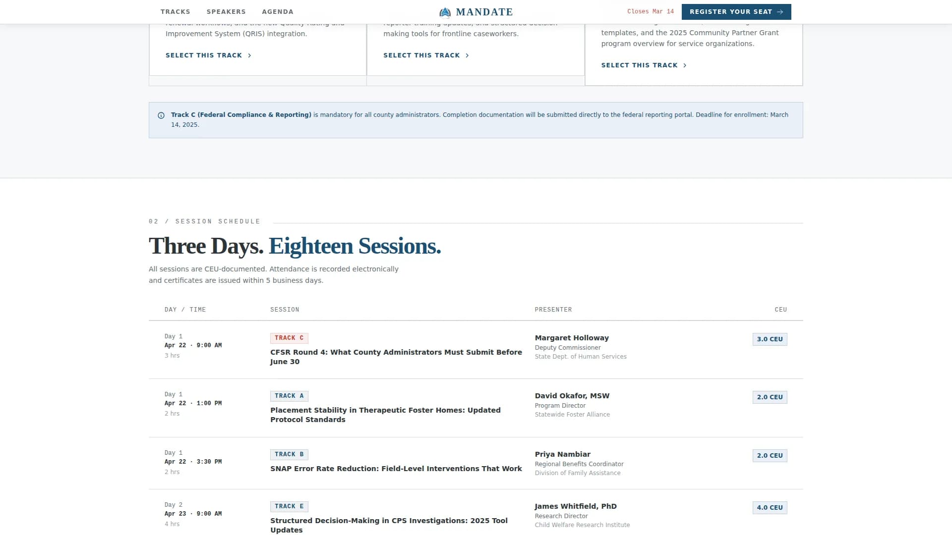 Human Services Government Directory Website Template