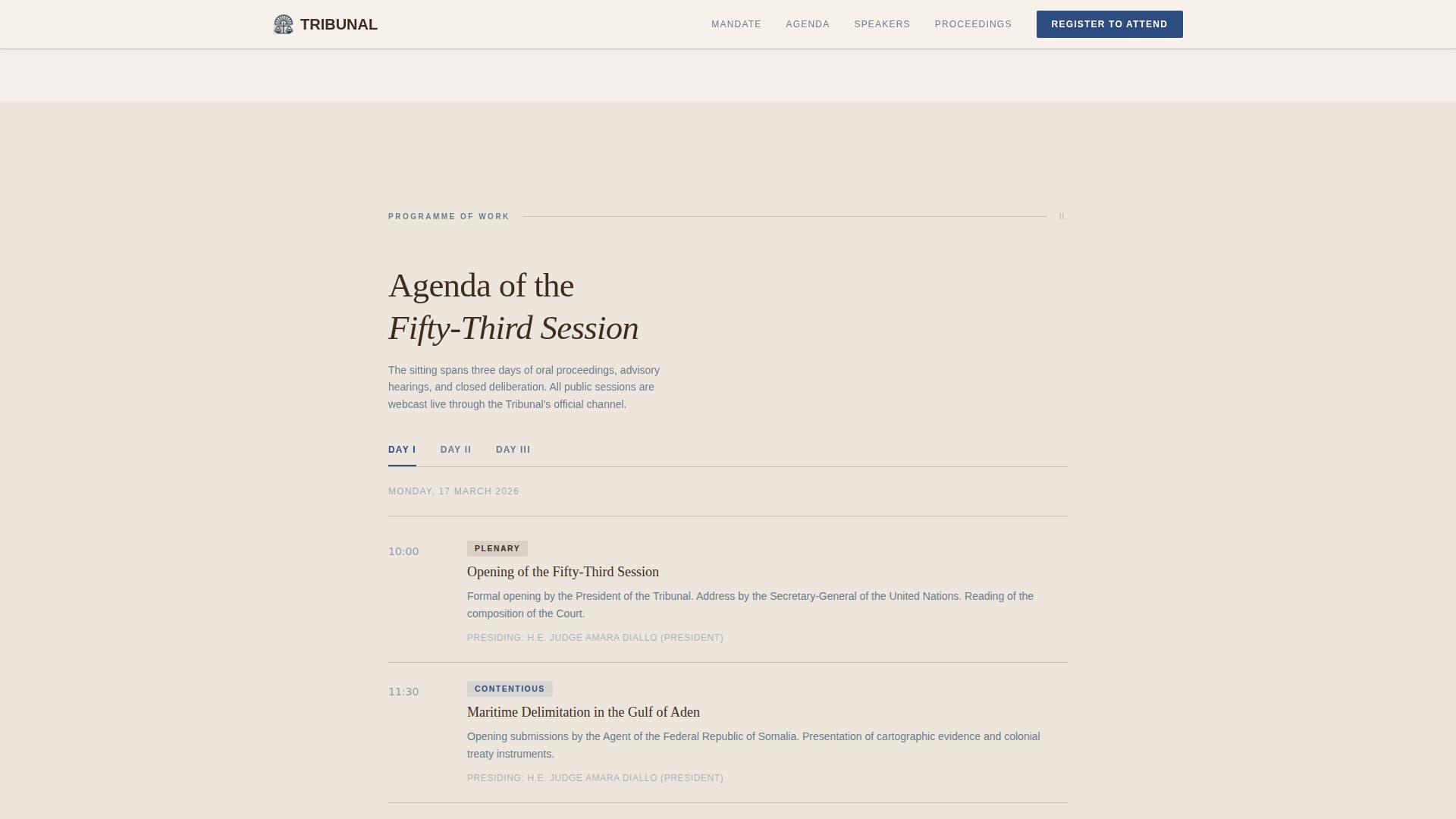 Judiciary & Legal Blog Website Template