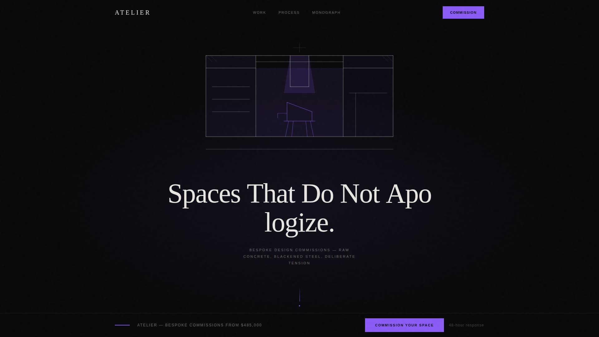 Interior Design Studio Professional Website Template