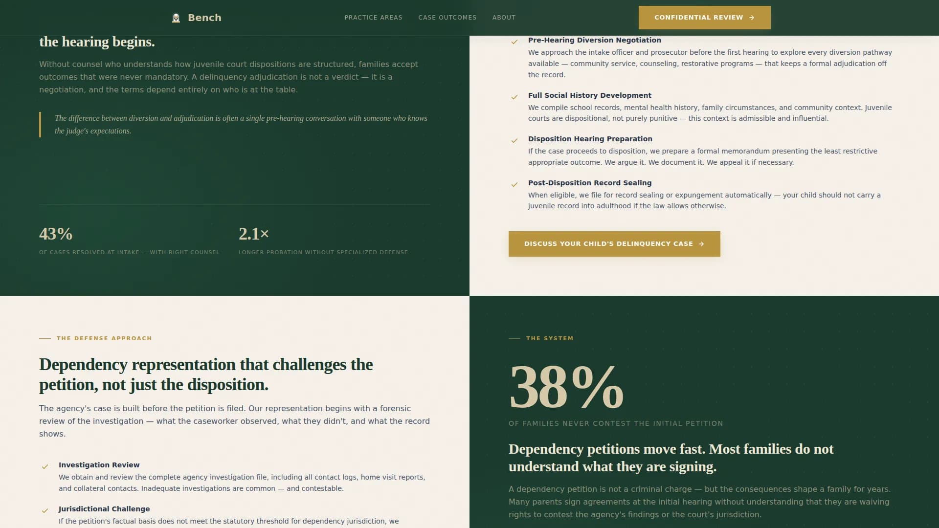 Judiciary & Legal Reviews Website Template