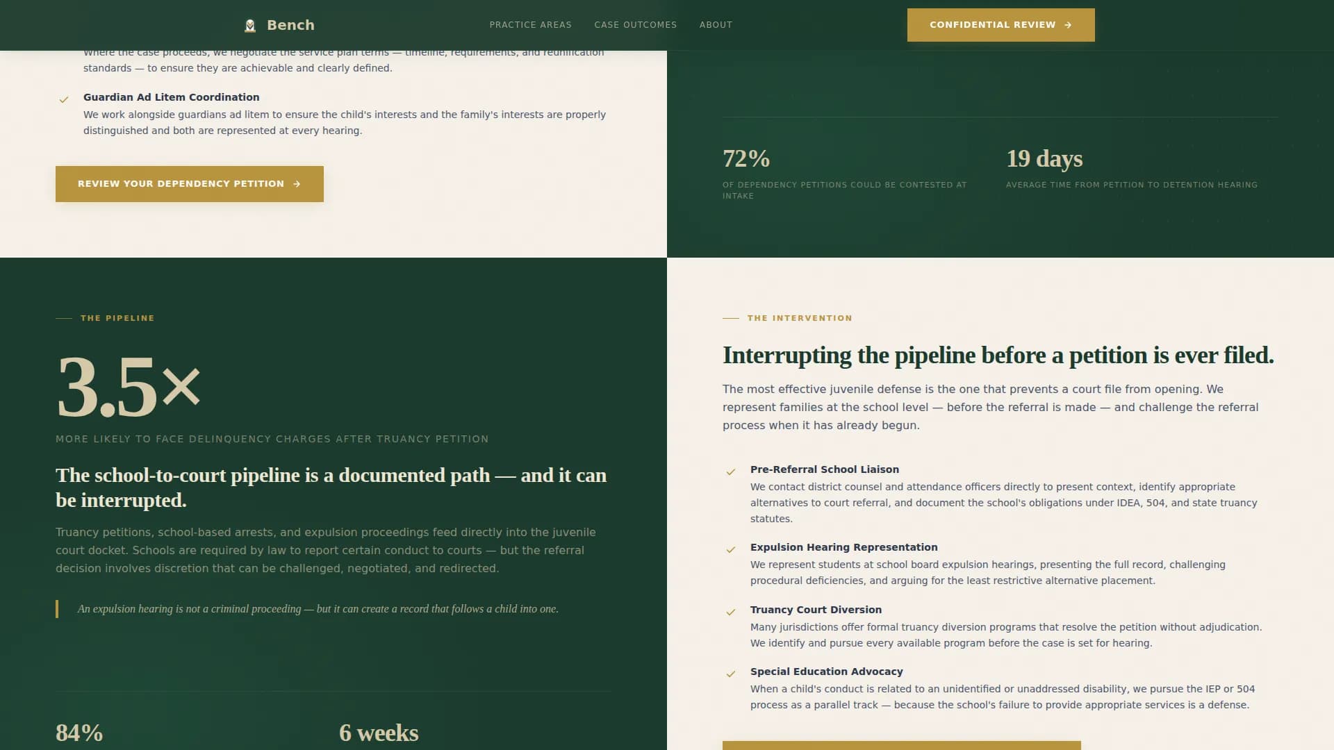 Judiciary & Legal Reviews Website Template
