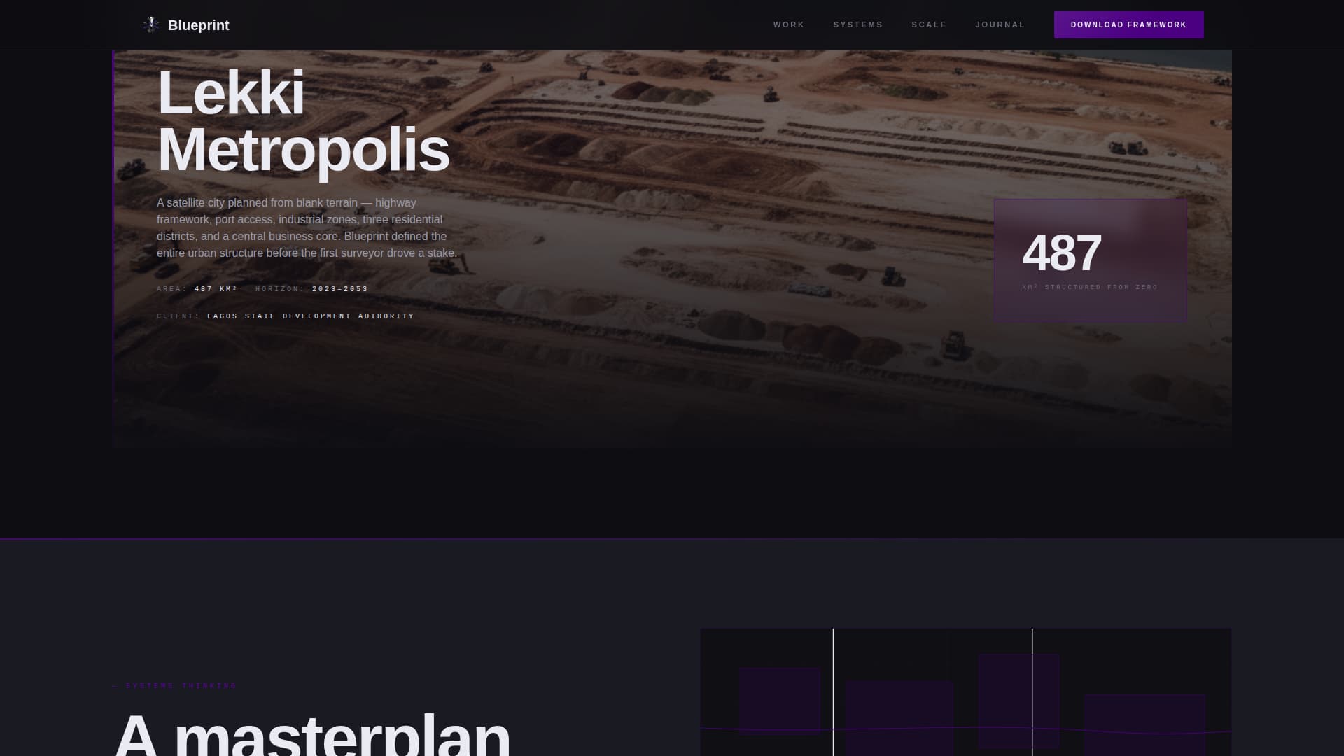 Urban Planning & Design Professional Website Template