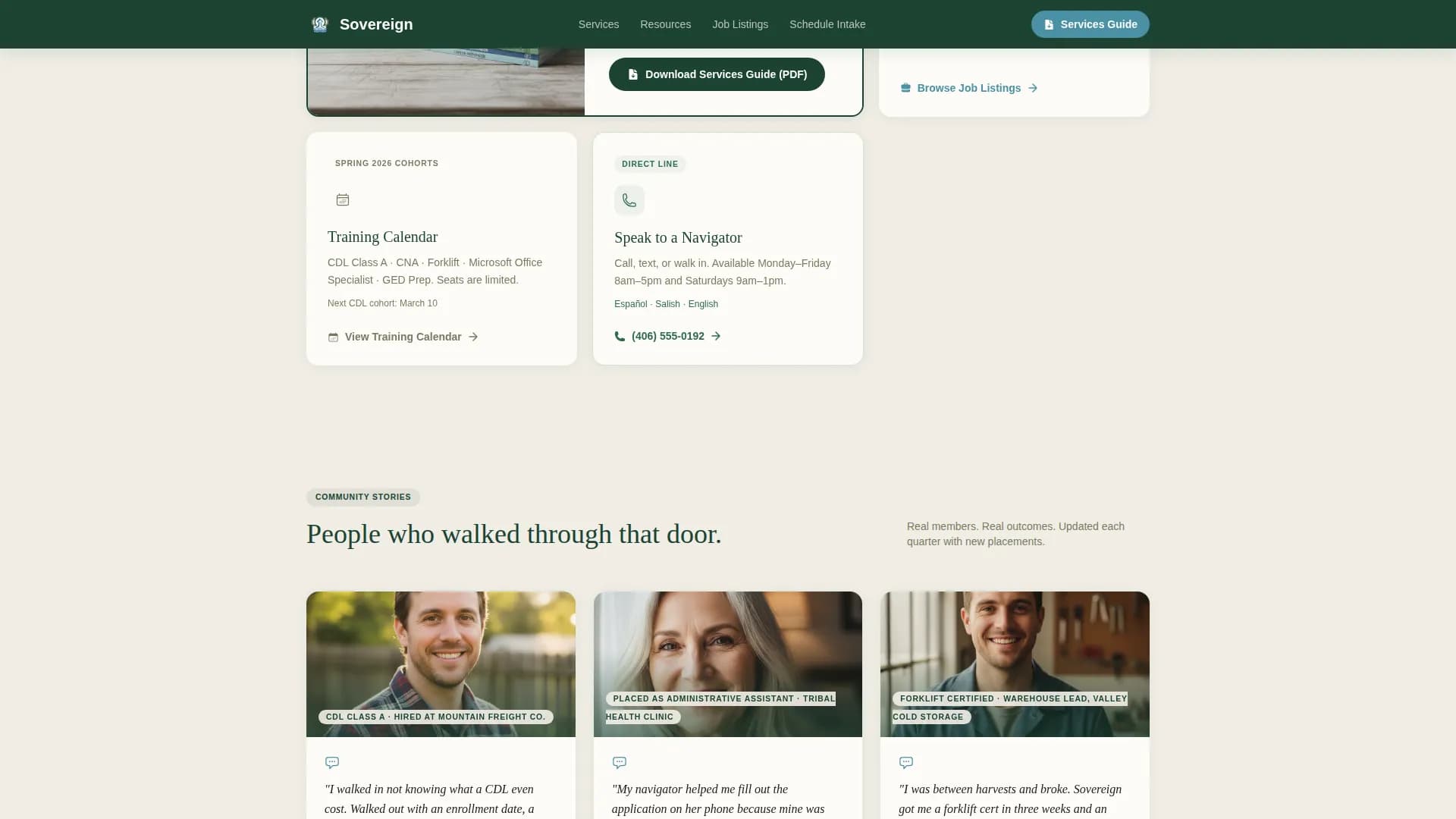 Labor & Employment Government Careers Website Template