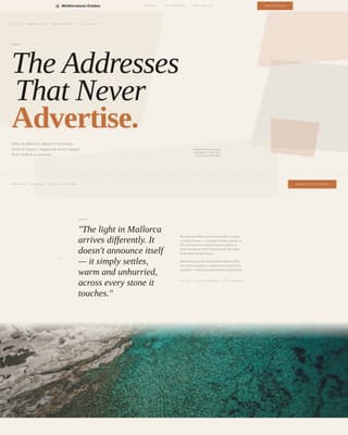 Mediterranean Architecture Pre-Launch Website Template