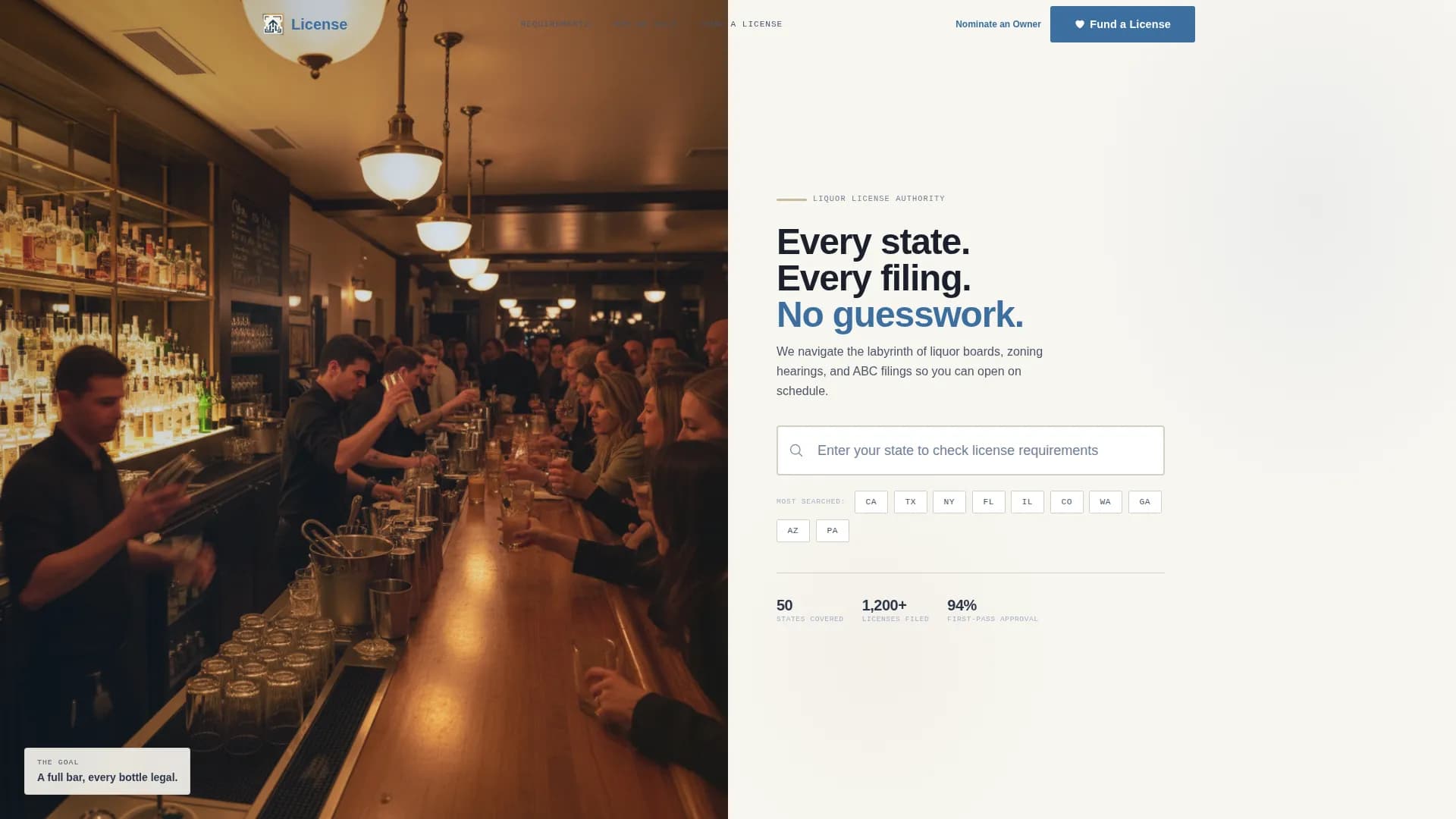 Regulatory & Licensing Privacy Policy Website Template