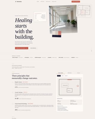 Healthcare & Hospital Design Directory Website Template