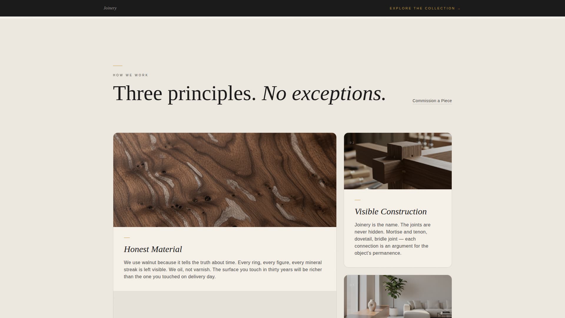 Mid-Century Modern Architecture Specialist Blog Website Template