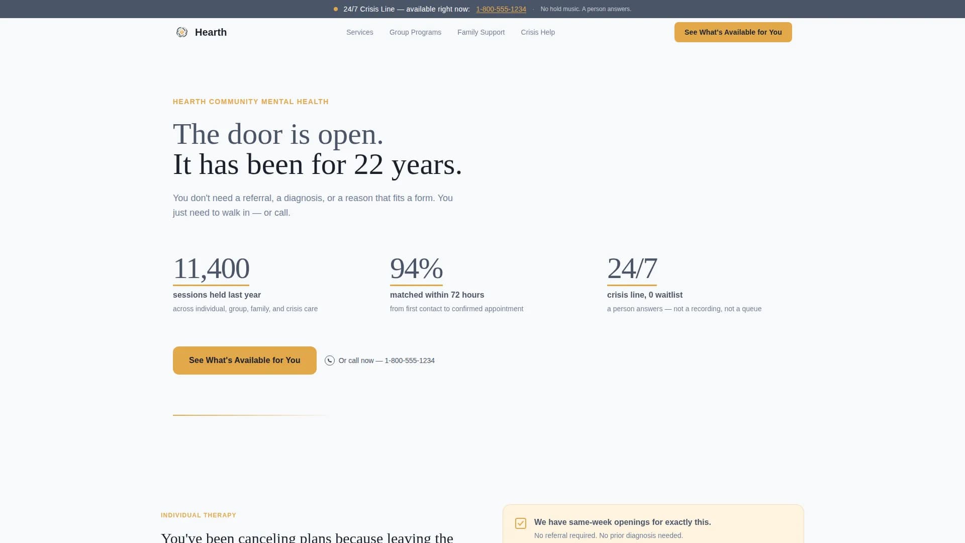 Public Health Department Professional Website Template