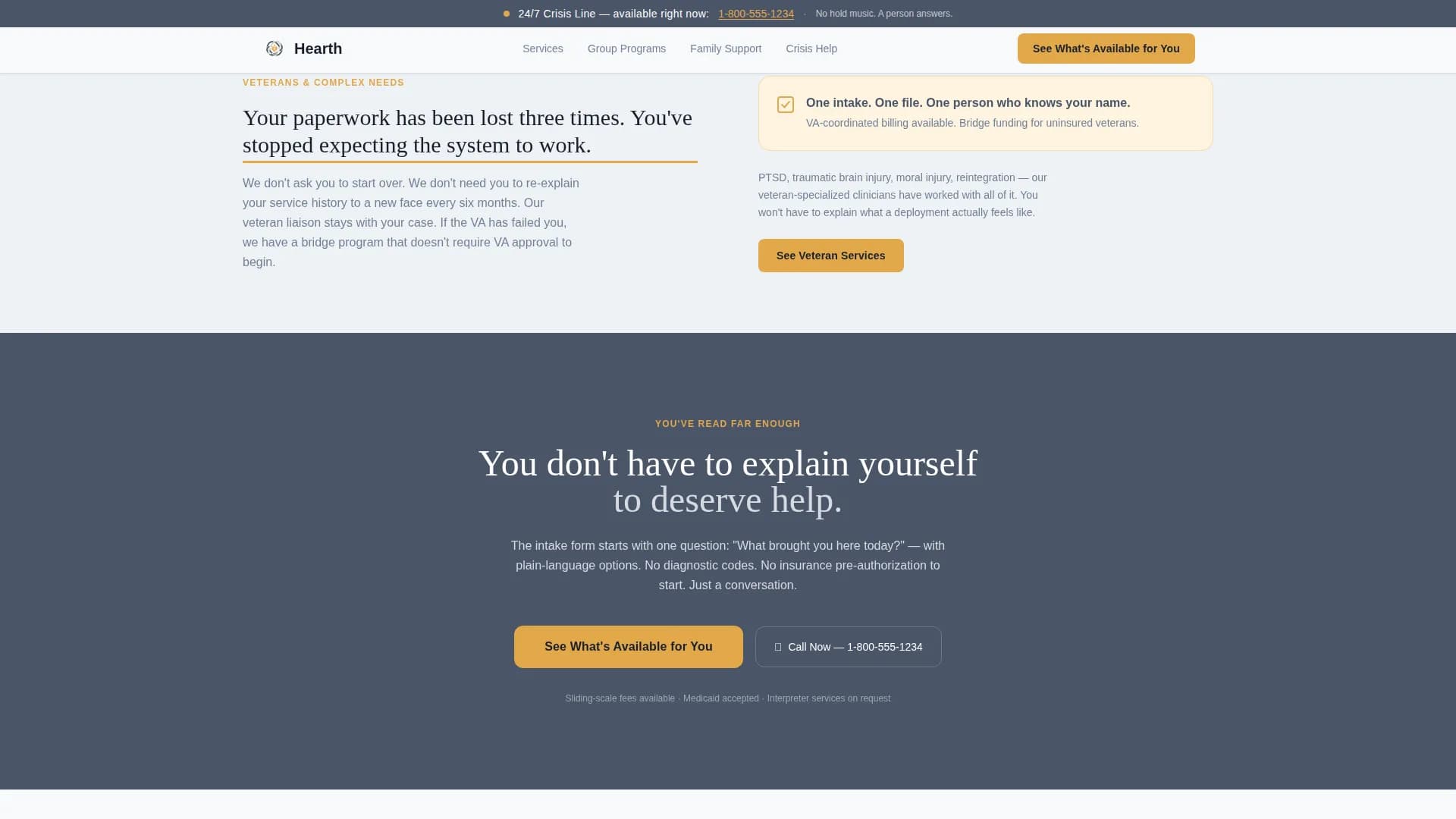 Public Health Department Professional Website Template