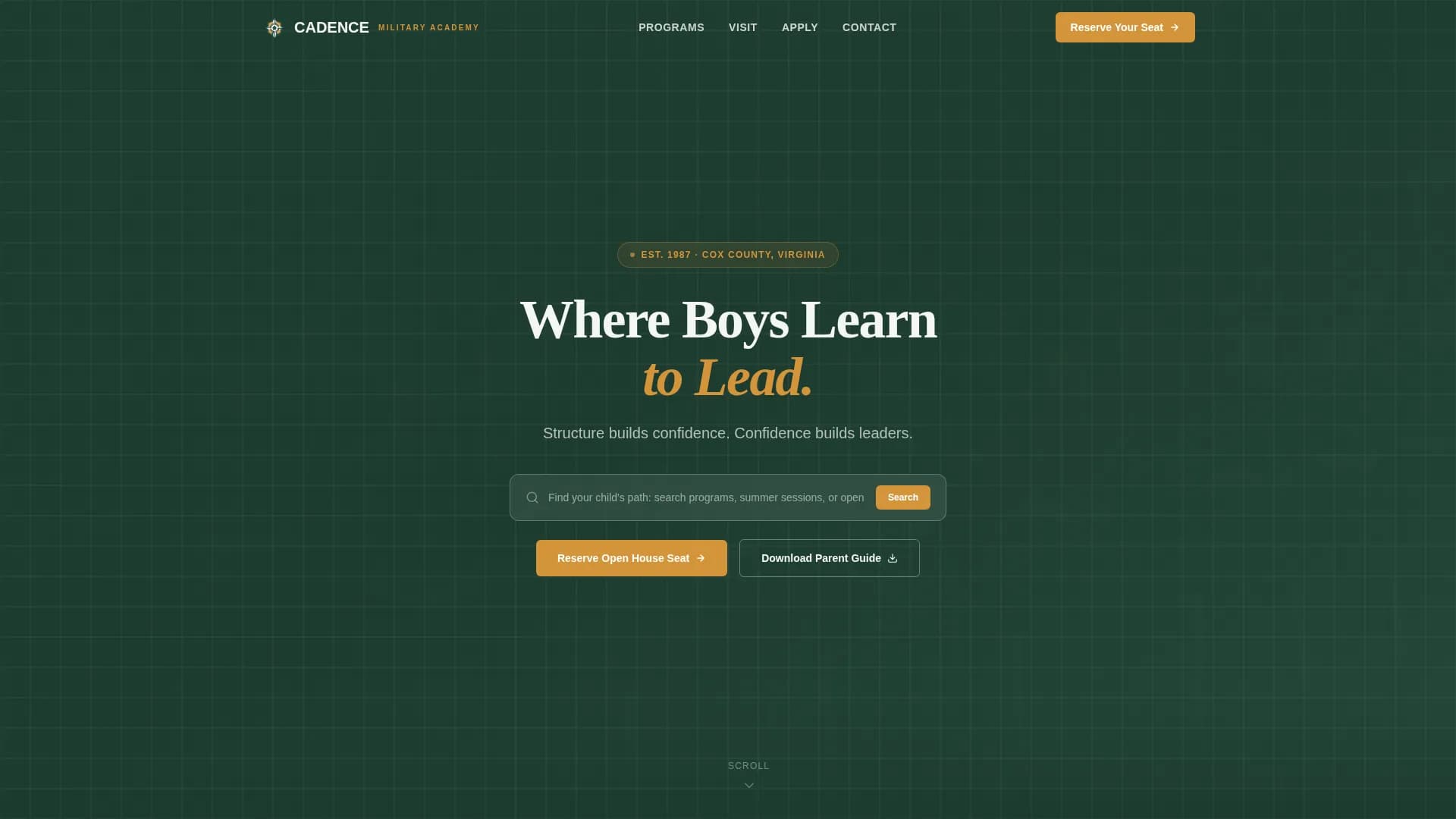 Military & Defense Professional Website Template
