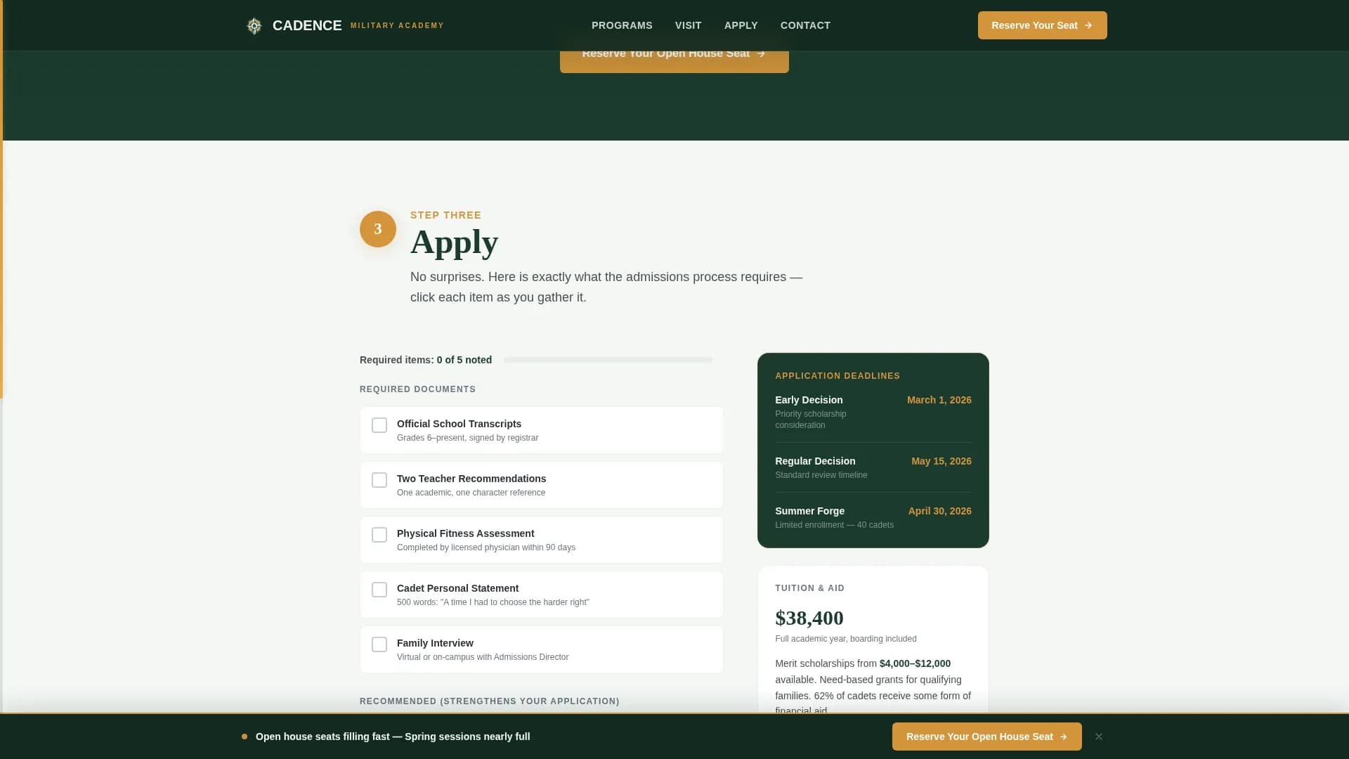 Military & Defense Professional Website Template